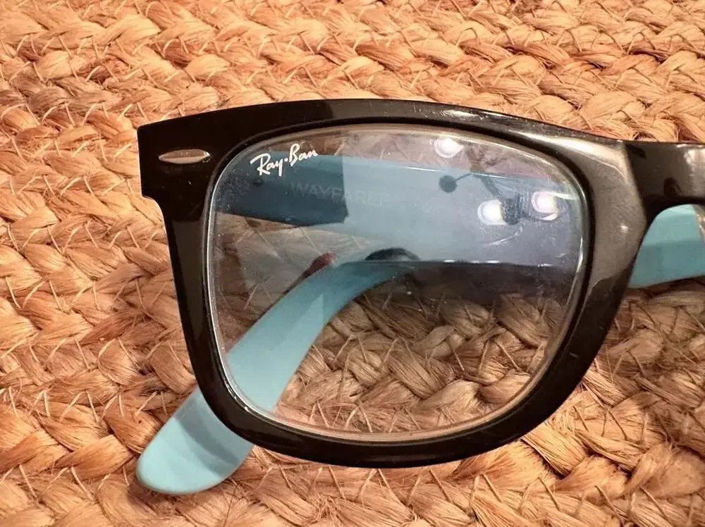 Ray-Ban RB2140 Wayfarer Sunglasses Black and Blue